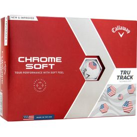 Chrome Soft TruVis USA TRUTrack Golf Balls