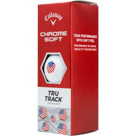 Chrome Soft TruVis USA TRUTrack Golf Balls