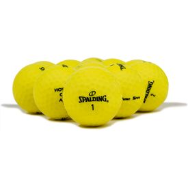 Pure Spin Yellow Logo Overrun Golf Balls