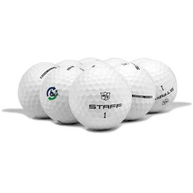 Staff Model Logo Overrun Golf Balls