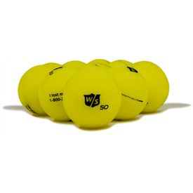 Fifty Elite Yellow Logo Overrun Golf Balls