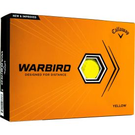 Warbird Yellow Golf Balls - Double Dozen