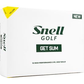 Get Sum Optic Yellow Golf Balls