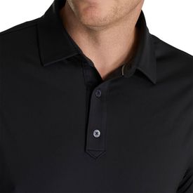 Solid Lisle Set On Placket Polo