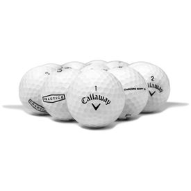 Chrome Soft Practice Logo Overrun Golf Balls