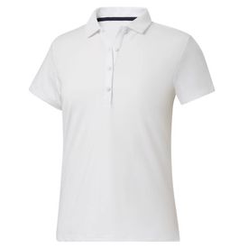Solid Lisle Self Collar Polo for Women