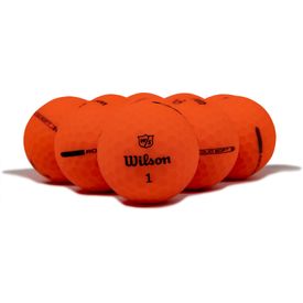 Duo Soft Orange Logo Overrun Golf Balls