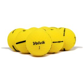 VIMAX Soft Matte Yellow Logo Overrun Golf Balls