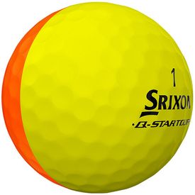 Q-Star Tour Divide 2 Yellow/Orange Golf Balls - 2024 Model