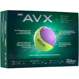 AVX Yellow Golf Balls - 2024 Model