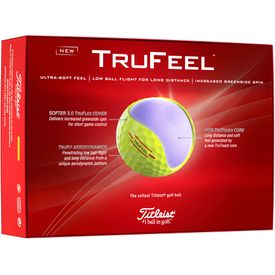 TruFeel Yellow Golf Balls - 2024 Model