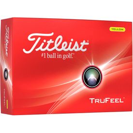 TruFeel Yellow Golf Balls - 2024 Model