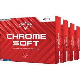 Chrome Soft Golf Balls - Buy 3 DZ Get 1 DZ Free - 2024 Model