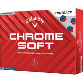 Chrome Soft TruTrack Golf Balls - Buy 3 DZ Get 1 DZ Free