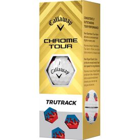 Chrome Tour TruTrack Golf Balls - Buy 3 DZ Get 1 DZ Free - 2024 Model