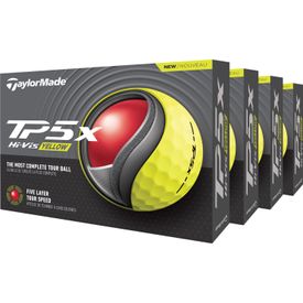 TP5x Yellow Golf Balls - Buy 3 DZ Get 1 DZ Free - 2024 Model