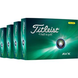 AVX Yellow Golf Balls - Buy 3 DZ Get 1 DZ Free