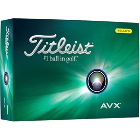 AVX Yellow Golf Balls - Buy 3 DZ Get 1 DZ Free