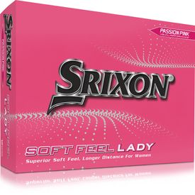 Soft Feel Lady 8 Pink Golf Balls - Buy 3 DZ Get 1 DZ Free