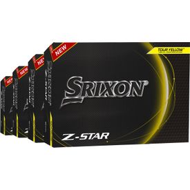 Z-Star 8 Yellow Golf Balls - Buy 3 DZ Get 1 DZ Free