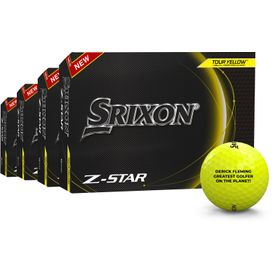 Z-Star 8 Yellow Golf Balls - Buy 3 DZ Get 1 DZ Free