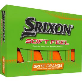 Soft Feel 13 Brite Orange Golf Balls - Buy 3 DZ Get 1 DZ Free