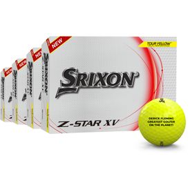 Z-Star XV 8 Yellow Golf Balls - Buy 3 DZ Get 1 DZ Free