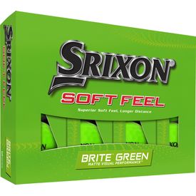 Soft Feel 13 Brite Green Golf Balls - Buy 3 DZ Get 1 DZ Free