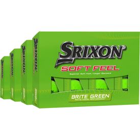 Soft Feel 13 Brite Green Golf Balls - Buy 3 DZ Get 1 DZ Free