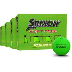 Soft Feel 13 Brite Green Golf Balls - Buy 3 DZ Get 1 DZ Free