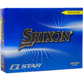 Q-Star 6 Yellow Golf Balls - Buy 3 DZ Get 1 DZ Free