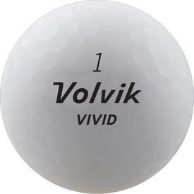 Vivid Matte White Golf Balls - 2024