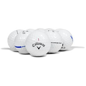 Chrome Tour Logo Overrun Golf Balls