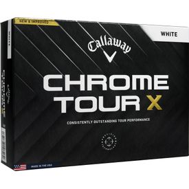 Chrome Tour X Logo Overrun Golf Balls