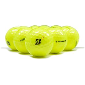 Tour B RX Yellow Logo Overrun Golf Balls