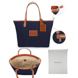 Savannah Zippered Tote Bag