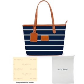 Sutton Zippered Small Tote Bag