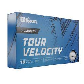 Tour Velocity Accuracy Golf Balls - 15 Pack - 2024 Model