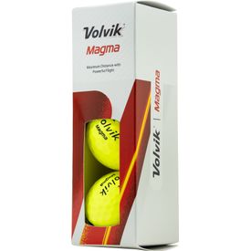 Magma Yellow Golf Balls