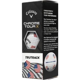 Chrome Tour X USA TruTrack Golf Balls