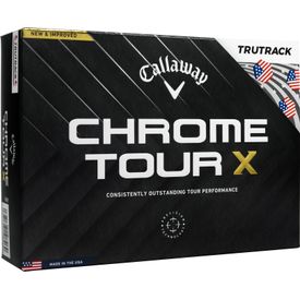 Chrome Tour X USA TruTrack Golf Balls