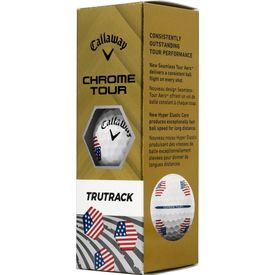 Chrome Tour USA TruTrack Golf Balls - 2024 Model