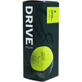 Drive Yellow Golf Balls