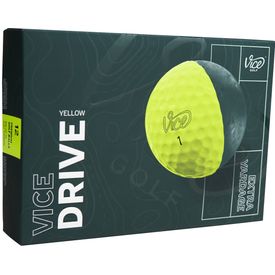 Drive Yellow Golf Balls