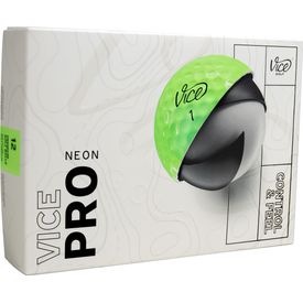 Pro Neon Lime Golf Balls