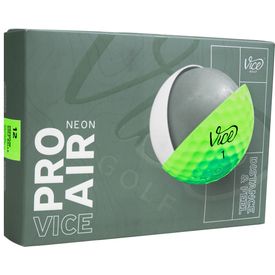 Pro Air Neon Lime Golf Balls