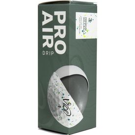 Pro Air Drip Petrol Yellow Golf Balls