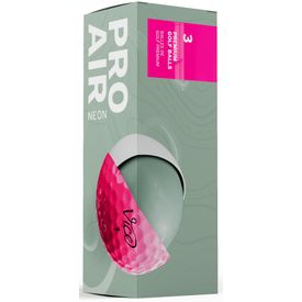 Pro Air Neon Pink Golf Balls