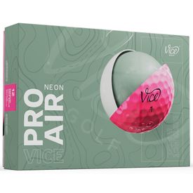 Pro Air Neon Pink Golf Balls