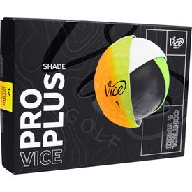 Pro Plus Shade Orange Yellow Golf Balls